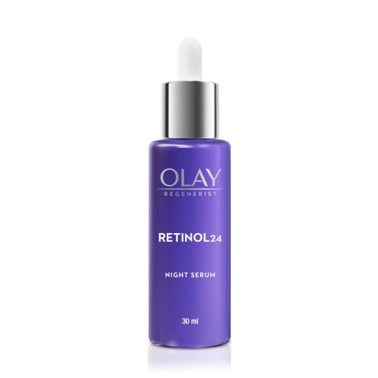 Olay Regenerist Retinol 24 Night Serum l Renews and Resurfaces Skin Overnight l No Redness or Irritation | Fragrance Free l Normal, Oily, Dry and Combination Skin l 30ml