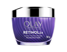 Olay Regenerist Retinol 24 Night Cream l Renews and Resurfaces Skin Overnight l No Redness or Irritation | Fragrance Free l Normal, Oily, Dry and Combination Skin l 50g