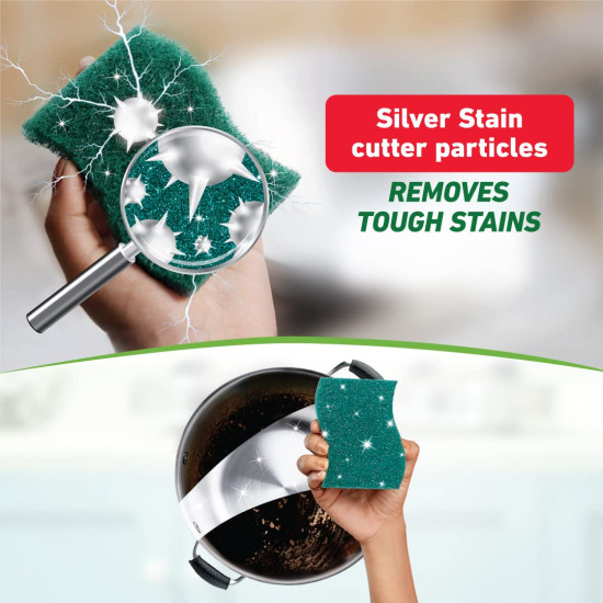 Scotch-Brite Silver Sparks Pad_3s Pack Scotch-Brite Silver Sparks Pad_3s Pack