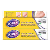 Krack Heel Repair, Ayurvedic Foot care cream, 25 Gm, Pack of 2
