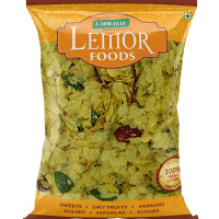 LEMOR Special Nylon Chivda Paper Poha Mixture (400 g, 2 Packs of 200g) | Namkeen Snacks for Foodie Indians