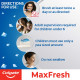 Colgate Max Fresh Blue Gel Anticavity Toothpaste, Peppermint Ice - 600 g (150 g - Pack of 4)