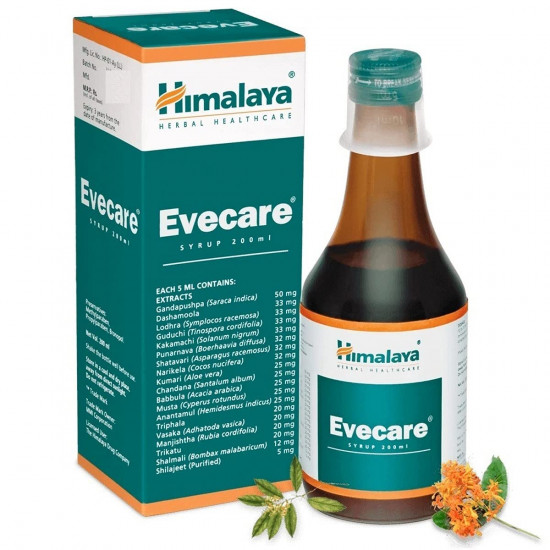 Evecare - Bottle of 200ml Syrup