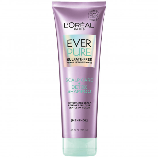 LOreal Ever Pure Scalp Care+Detox Shampoo 250ml