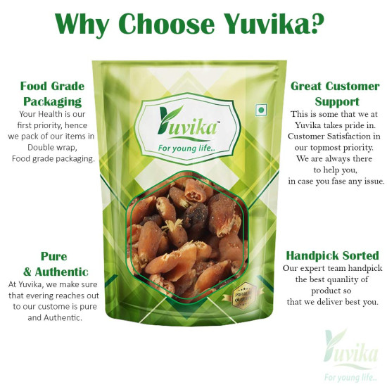 YUVIKA Phool Mahua - Mahuya Flower - Madhuca Indica (100 Grams)