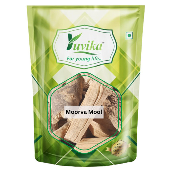 YUVIKA Moorva Mool - Murva Mool - Marsdenia tenacissima (100 Grams)