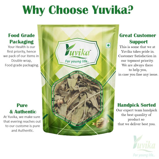 YUVIKA Rasna Leaves - Ray Sanay - Rai Senna - Pluchea lanceolata 100 Grams