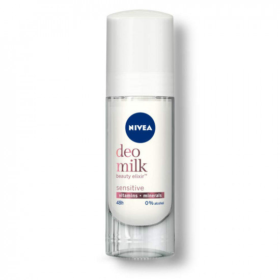 Nivea Deodorant, Deo Milk Sensitive Roll On For Women, 40 ml