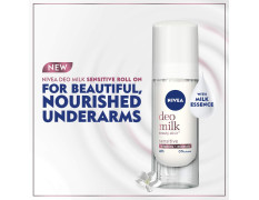Nivea Deodorant, Deo Milk Sensitive Roll On For Women, 40 ml