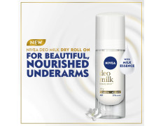 Nivea Deodorant, Deo Milk Dry Roll On For Women, 40 ml