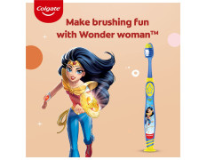 Colgate Kids Wonder Woman Extra- Soft Toothbrush (5+ Years) - 1 Pc
