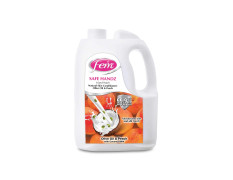 Fem Safe Handz Handwash Kills Germs Enriched With The Goodness Of Peach And Olive Oil Liquid Soap Refill Pack - 5 L