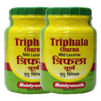 Baidyanath Asli Ayurved Nagpur Triphala Churna 500 G (Pack Of 2) - Helps Relieve Constipation Acidity & Gas Relief - Ayurvedic Remedy For Gastro-Intestinal Health