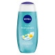 NIVEA Frangipani and oil 125 ml Body Wash| Shower Gel with Frangipani and Care Oil | Pure Glycerin for Instant Soft & Summer Fresh Skin|Microplastic Free |Clean, Healthy & Moisturized Skin