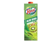 DABUR Real Aloe Kiwi Pouch, 1 L