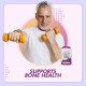 HealthyHey Nutrition Vitamin D3 K2 Supplement Capsules | D3 Derived from Natural | 100% Veg Vitamin K2 Mk7 + Vitamin D3 Capsule | Non-GMO |Non -Synthetic (120 Veg. Capsules)