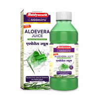 Baidyanath Asli Ayurved Aloe Vera Juice With Pulp, All Natural Tonic For Immunity, Better Digestion And Glowing Skin, 1L (Pack Of 2)