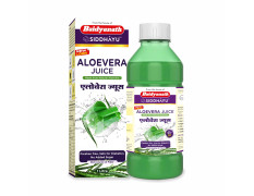 Baidyanath Asli Ayurved Aloe Vera Juice With Pulp, All Natural Tonic For Immunity, Better Digestion And Glowing Skin, 1L (Pack Of 2)