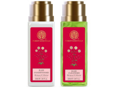 Forest Essentials Hair Cleanser Bhringraj and Shikakai, 50ml & Forest Essentials Hair Conditioner Bhringraj and Shikakai, 50ml