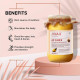 Jiva Gir Desi Cow A2 Ghee 300 ml | Sourced from A2 milk from Gir Cows & Made With Bilona Churning Process | Excellent source of OMEGA 3, OMEGA 6, Vitamins B2, B12, B6, C, E & K (Pack Of 1)