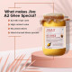 Jiva Gir Desi Cow A2 Ghee 300 ml | Sourced from A2 milk from Gir Cows & Made With Bilona Churning Process | Excellent source of OMEGA 3, OMEGA 6, Vitamins B2, B12, B6, C, E & K (Pack Of 1)