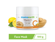 Mamaearth Vitamin C Face Mask With Vitamin C & Kaolin Clay for Skin Illumination - 100 g