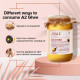 Jiva Gir Desi Cow A2 Ghee 1 L | Made With A2 Milk From Gir Cows Using Bilona Churning Process | Excellent source of OMEGA 3, OMEGA 6, Vitamins B2, B12 (Pack of 1)