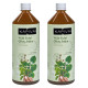Kapiva Wild Tulsi Giloy Juice (2L) | Fresh Tulsi and Neem-grown Giloy to Support Immune Health - Super Saver Pack of 2