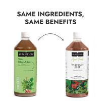 Kapiva Wild Tulsi Giloy Juice (2L) | Fresh Tulsi and Neem-grown Giloy to Support Immune Health - Super Saver Pack of 2