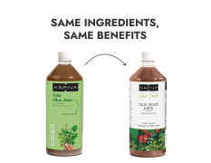Kapiva Wild Tulsi Giloy Juice (2L) | Fresh Tulsi and Neem-grown Giloy to Support Immune Health - Super Saver Pack of 2