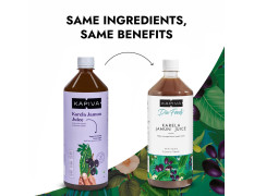 Kapiva Dia Control Combo | Karela Jamun Juice 1L, Diafree Juice 1L | Blend with Jamun, Karela, Amla, Guduchi | Helps Control Blood Sugar Level and Build Immunity