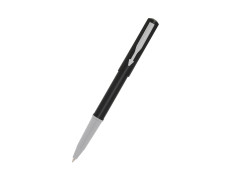 Parker Beta Neo Chrome Trim Ball Pen | Blue Ink | Black Body Color | Ballpoint Pen For Smooth Writing | Ergonomic Design, Write With Confidence Anytime, Anywhere