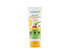 Mamaearth HydraGel Indian Sunscreen SPF 50, With Aloe Vera & Raspberry, for Sun Protection - 50g