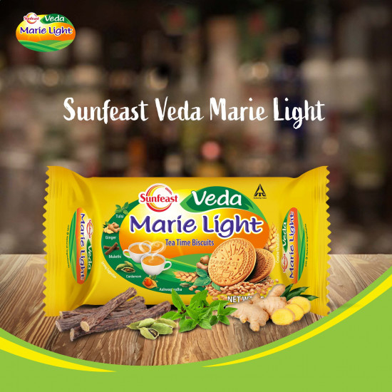 Sunfeast Veda Marie Light, 67g [Pack of 8]-