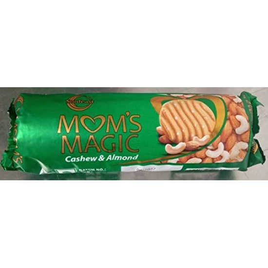 Sunfeast Mom's Magic Cashew & Almond Cookies, 116g [Pack of 5]