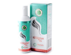 Sitaram Ayurveda Narasimham Herbal Hair Oil 100ml | Kerala Ayurvedic Hair Oil With Bhringraj and Amla | For Strong & Long Hair