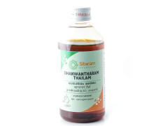 Sitaram Ayurveda Dhanwantaram Thailam 450ml | Dhanvantaram Tailam | Sesame Based Ayurvedic Danwantaram Oil