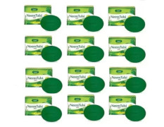 BAKSON'S SUNNY Herbal Neem Tulasi Soap 75g - (Set of 12)