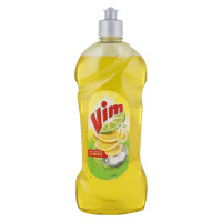 Vim Drop Dishwash Liquid - Yellow, 750ml
