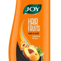 Joy Hair Fruits Long & Silky Conditioning Shampoo Enriched with Apricot & Peach, 650 ml