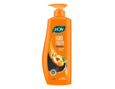 Joy Hair Fruits Long & Silky Conditioning Shampoo Enriched with Apricot & Peach, 650 ml