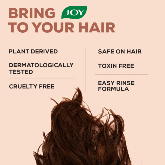 Joy Hair Fruits Long & Silky Conditioning Shampoo Enriched with Apricot & Peach, 650 ml