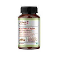Jiva Ashwagandha Tablets 500mg | Pure Herbs Used | 100% Pure & Natural - 120 Tablet In Each (Pack of 2)