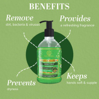 Khadi Natural Hand Wash Neem| Ayurvedic Handwash for Clean Hands | Anti bacterial Hand Wash | For Soft & Germ Free Hand | Gentle Hand Wash | Suitable for All Skin Types| Pack of 2(300ml*2) (600ml)