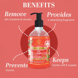 Khadi Natural Handwash - Rose Fragrance, Hydrating & pH Balanced - Pack of 2 (300 ml)