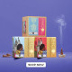PHOOL LUXURY INCENSE Good Vibes Pack Of 80 Natural Dhoop Cones | Indian Rose & White Cedar | Special Pack Of 80 Dhoop Cones For Pooja - 500 Gms | Sulphur & Charcoal Free