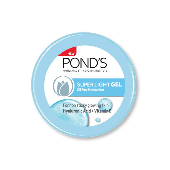 Pond's Super Light Gel Moisturiser, Oil-Free Moisturiser, 25g