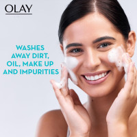 Olay Luminous Brightening Foaming Cleanser | Face Wash | Clear and Even Skin | With Glycerin | Normal, Oily, Dry, Combination Skin | 100g