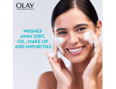 Olay Luminous Brightening Foaming Cleanser | Face Wash | Clear and Even Skin | With Glycerin | Normal, Oily, Dry, Combination Skin | 100g