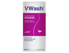 VWash Plus Expert Intimate Hygiene Wash, Doctor Prescribed, Clinically Tested, Prevents Itching, Irritation & Dryness, No Paraben & SLS, 200 ml